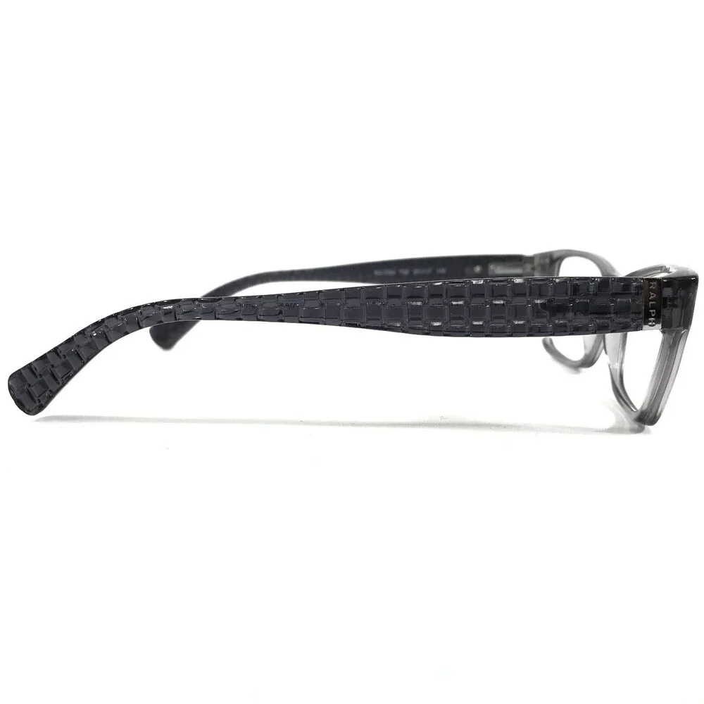 Ralph Lauren Eyeglasses Frames RA 7054 708 Clear Grey Square Ribbed 50-17-140